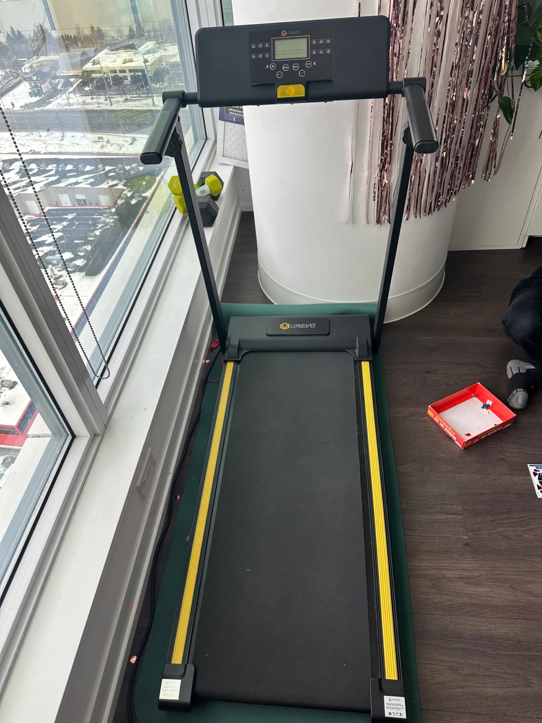UREVO Folding Treadmill