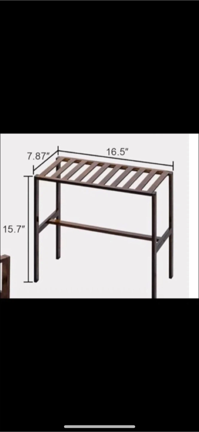 Wooden plant Shelf Rack