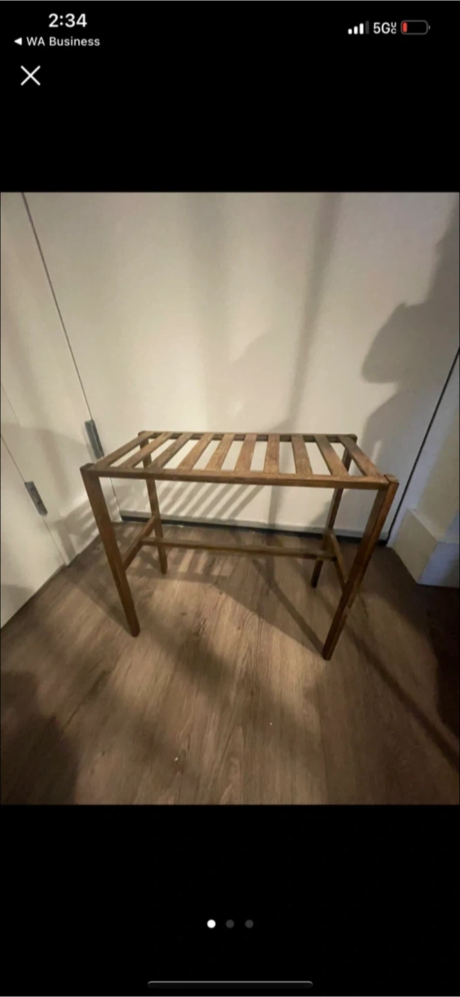 Wooden plant Shelf Rack - photo 2