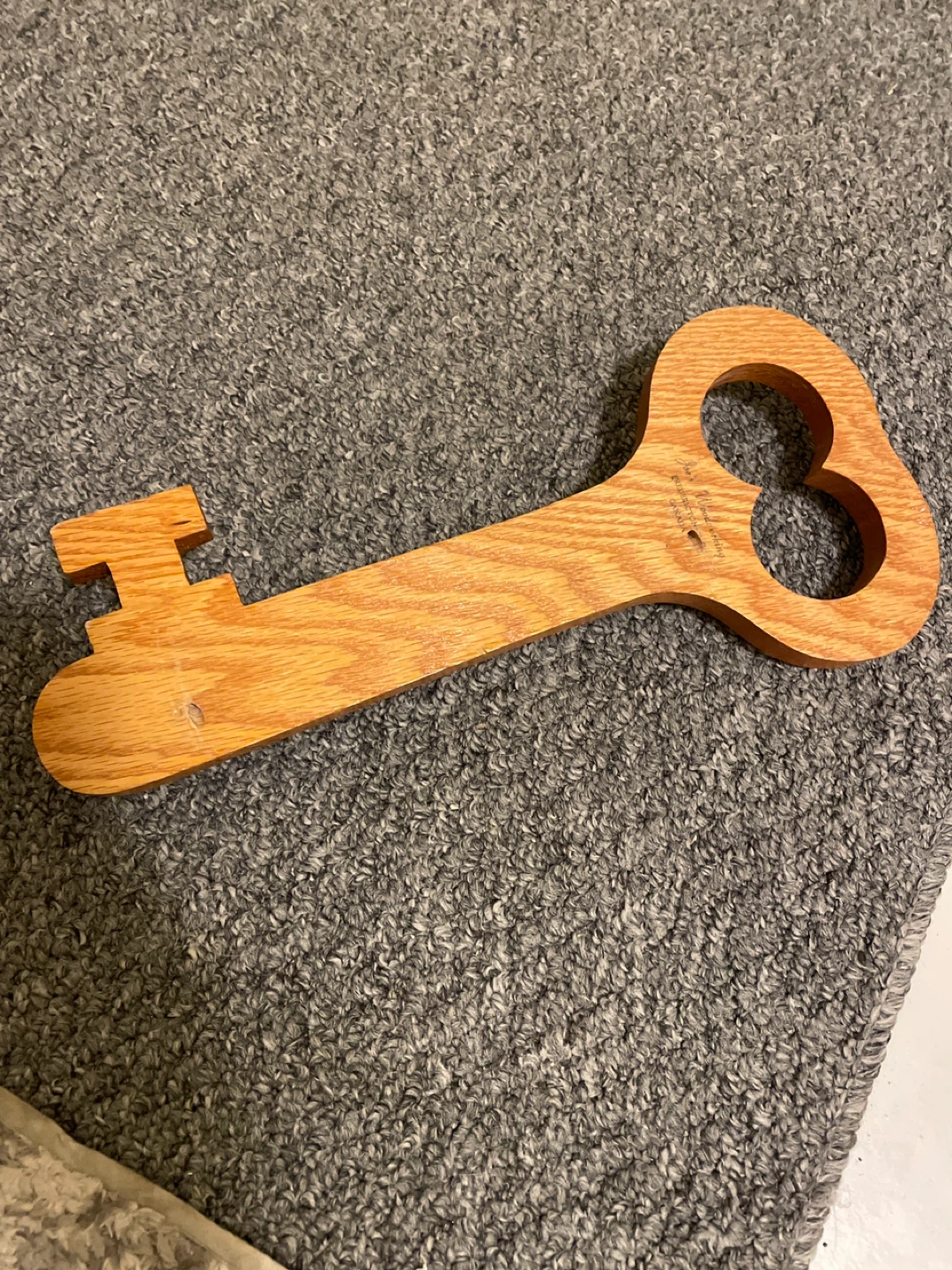 Wooden Key Holder Wall Mount