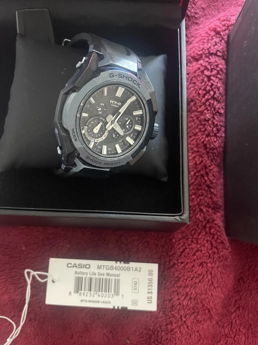 Casio G-Shock MTGB4000B1A2 Watch