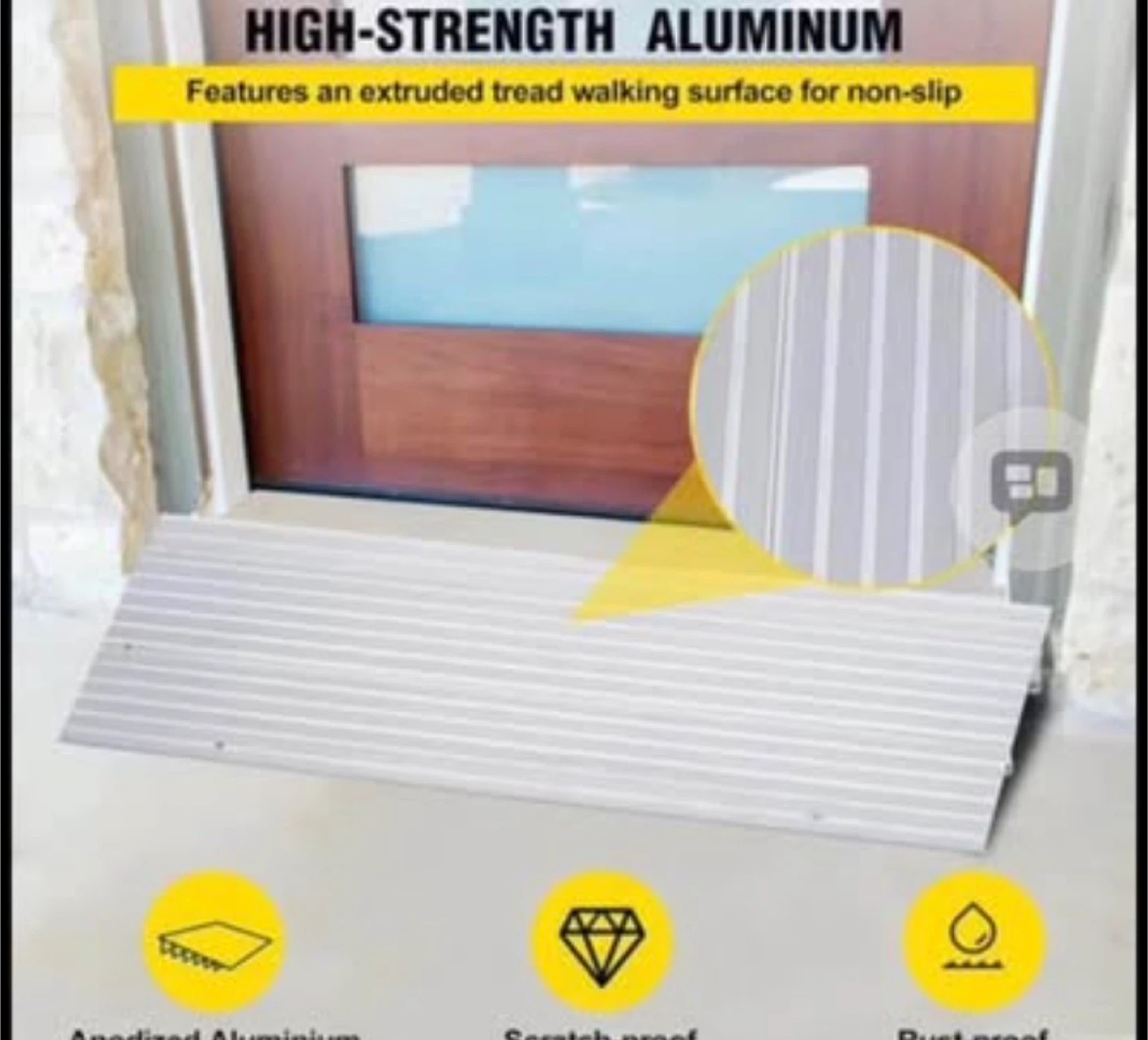 High-Strength Aluminum Threshold Ramp - photo 2