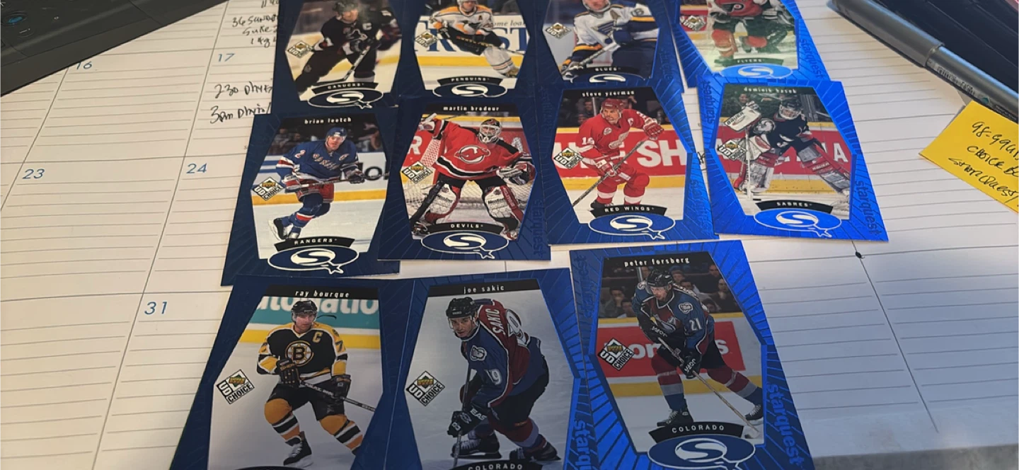 Upper Deck Starquest Hockey Cards Collection