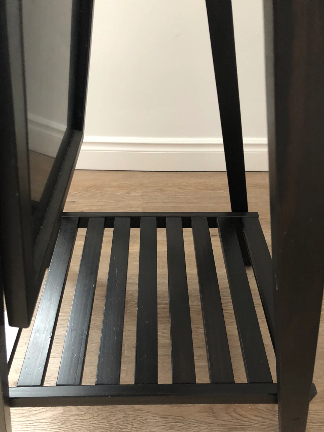 IKEA Isfjorden standing mirror with a shelf - photo 2