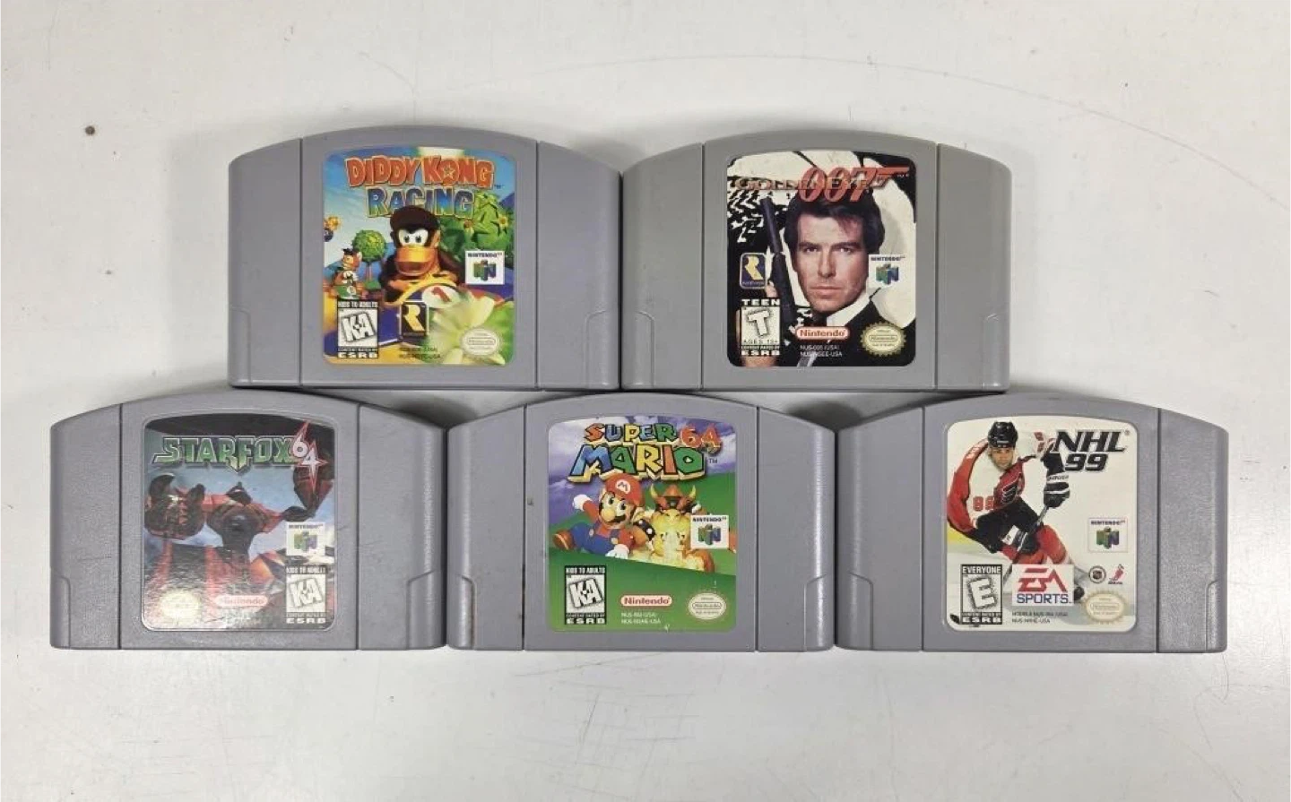 Nintendo N64 Console with 2 Controllers and 5 Games - photo 3