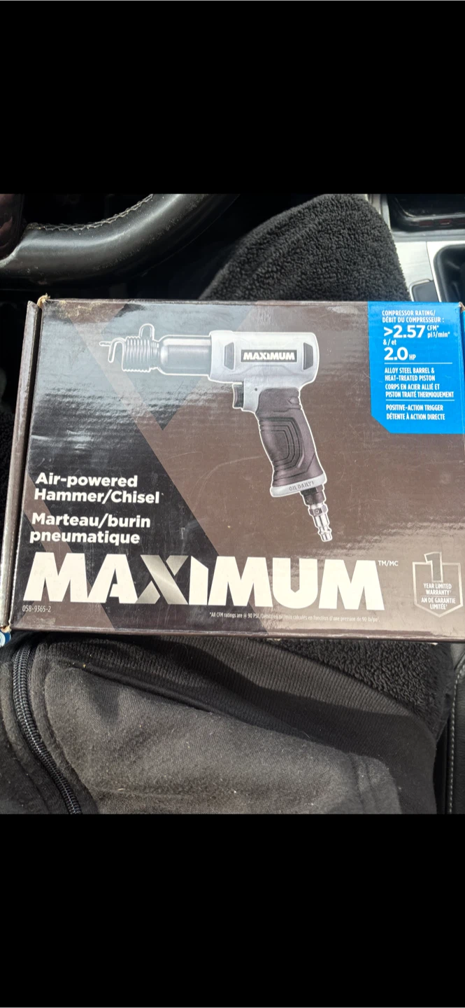 MAXIMUM Air-Powered Hammer/Chisel
