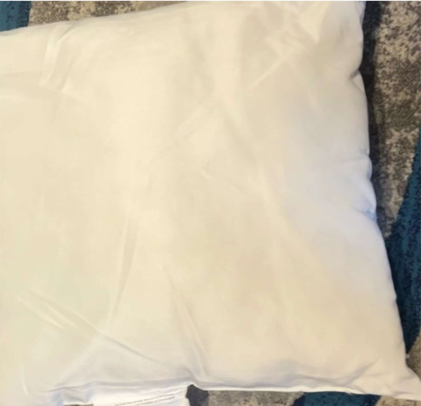 White Square Pillow Insert - photo 2