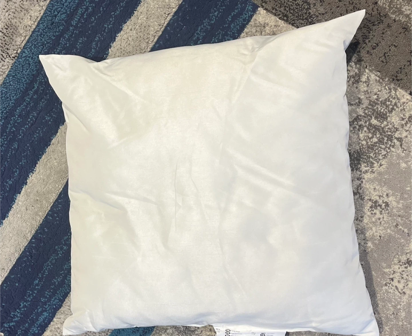 White Square Pillow Insert - photo 3