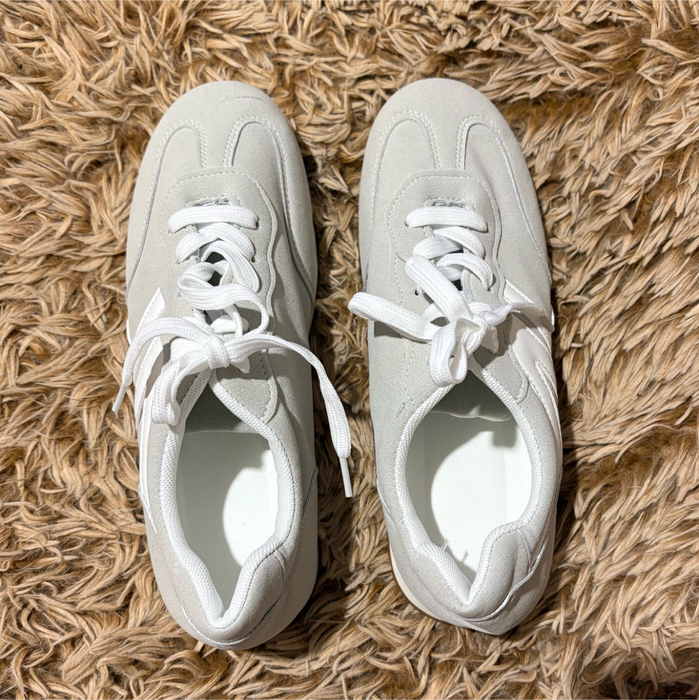 Light Gray Sneakers Size 41