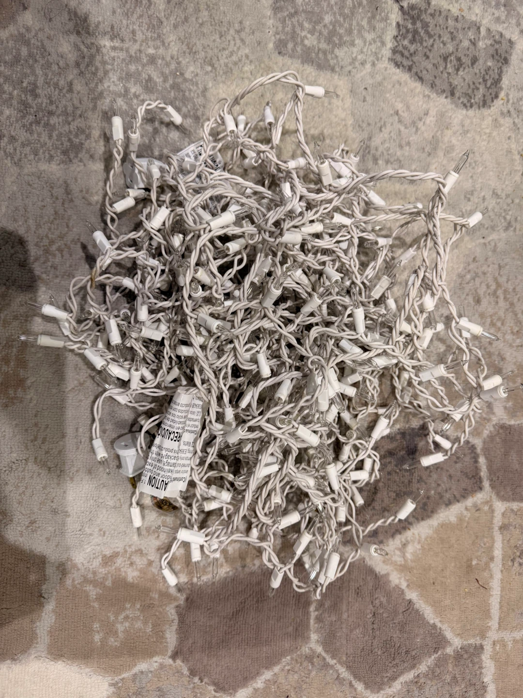 Morning Star 300 Icicle String Lights - White - photo 3