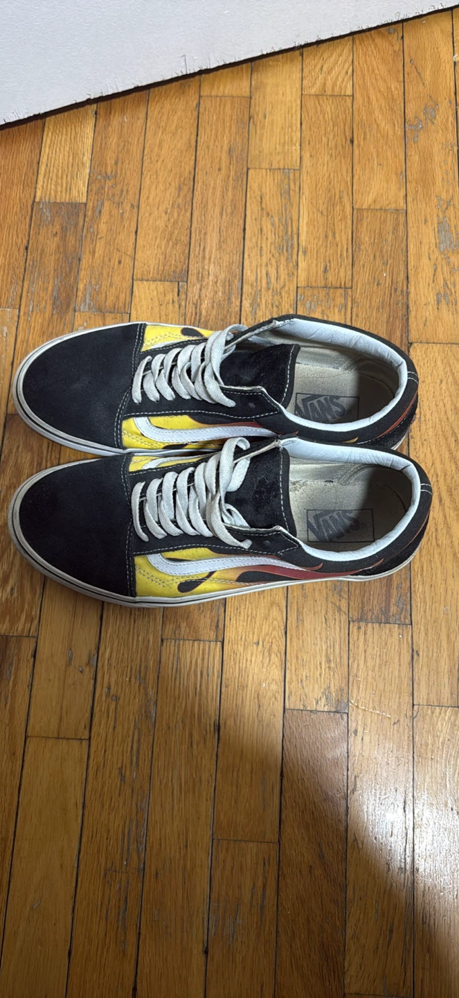 Vans Old Skool Flame Sneakers - Men's Size 10 - photo 2