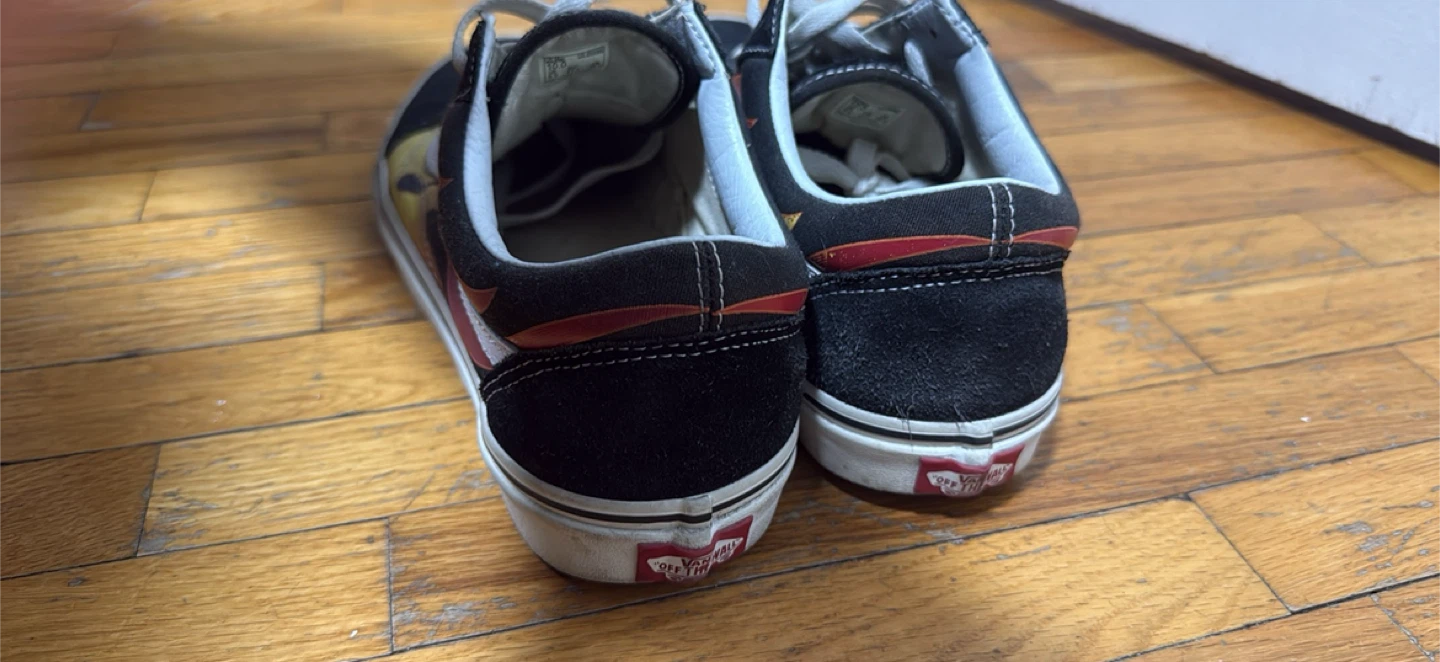 Vans Old Skool Flame Sneakers - Men's Size 10 - photo 3