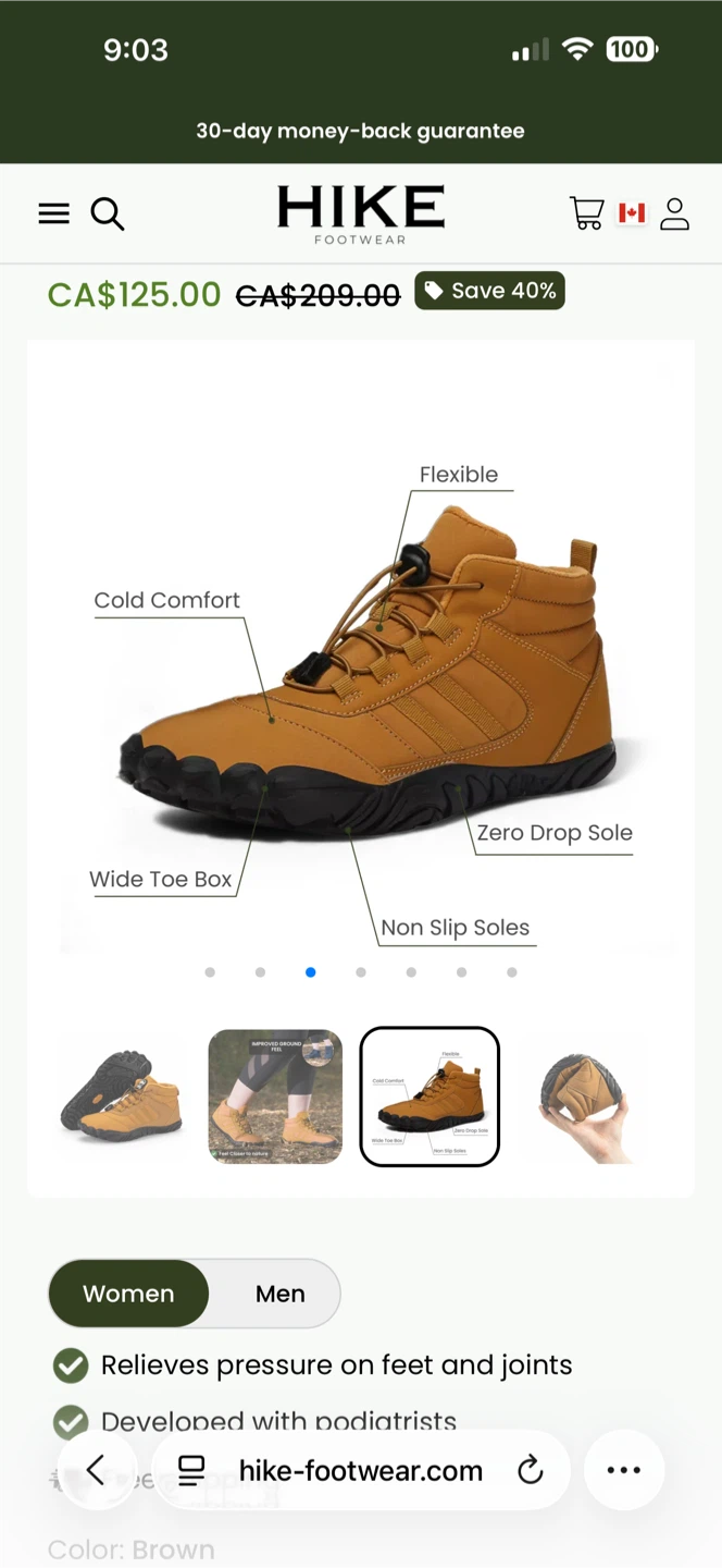 Barefoot warm flexible Boots - size 36.5/37 - photo 4