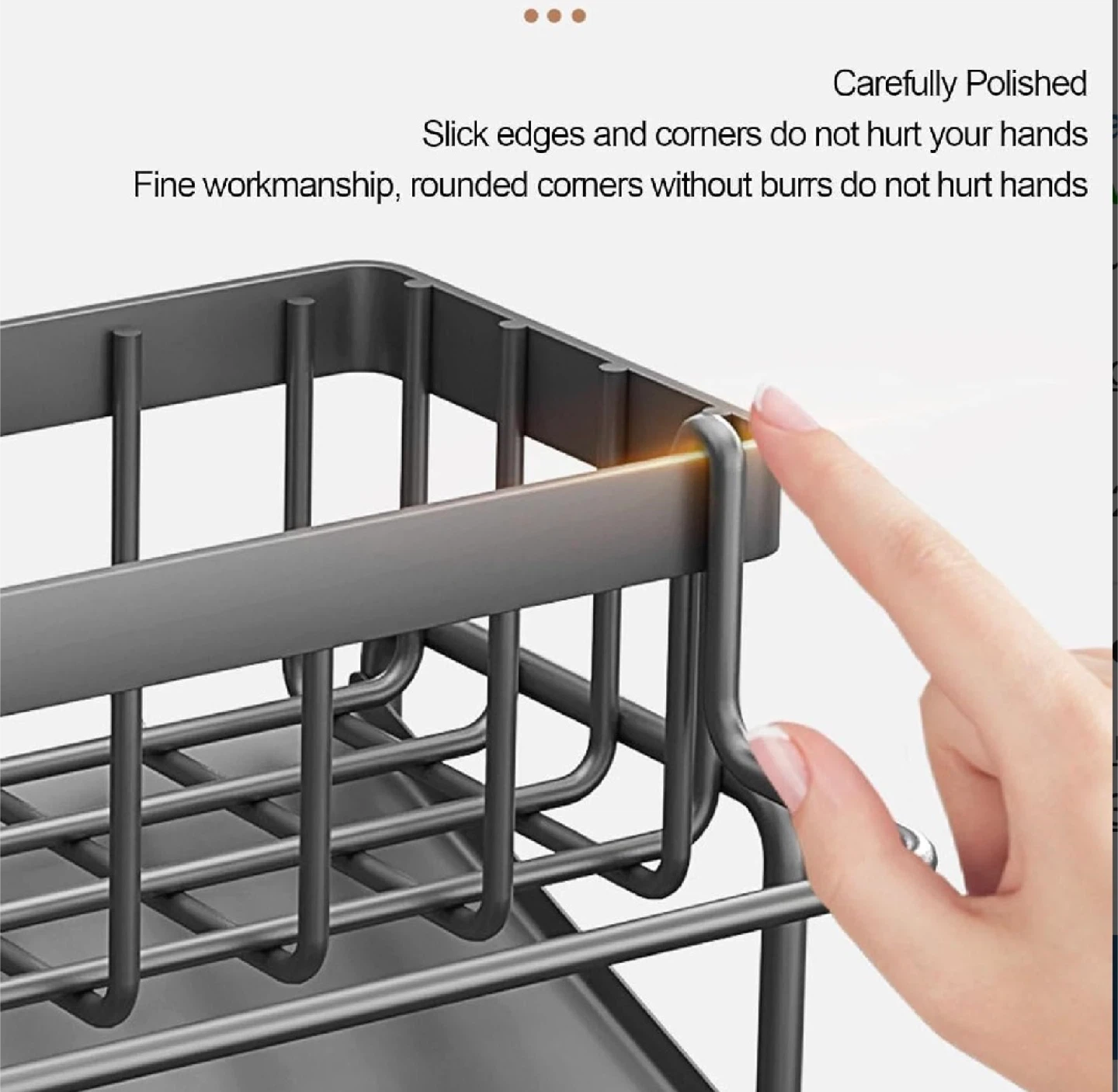 Kitchen Sink Caddy Organizer Basket - photo 4