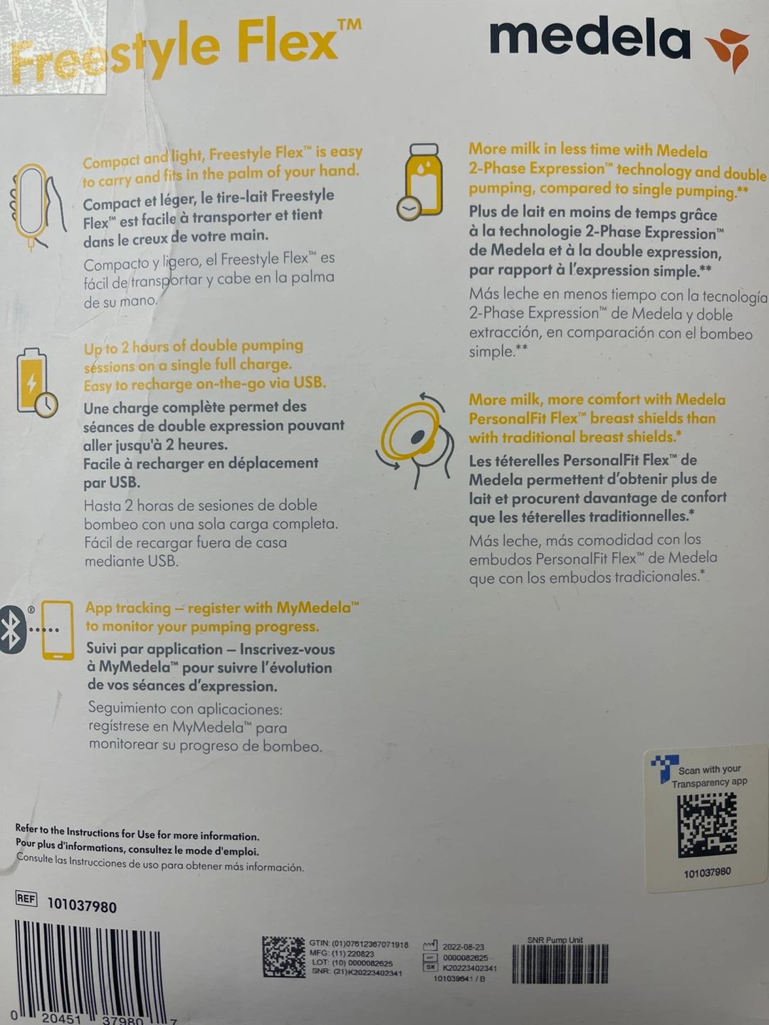 Medela Freestyle Flex Double Electric Breast Pump - photo 2