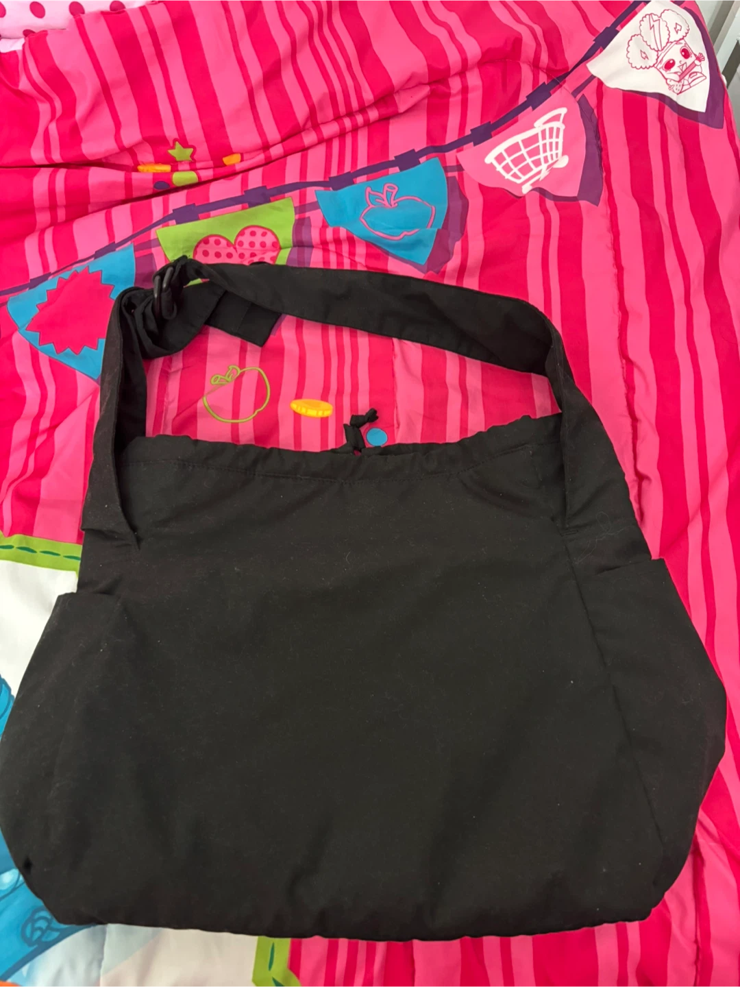 UNIQLO soft shoulder bag - black - photo 2