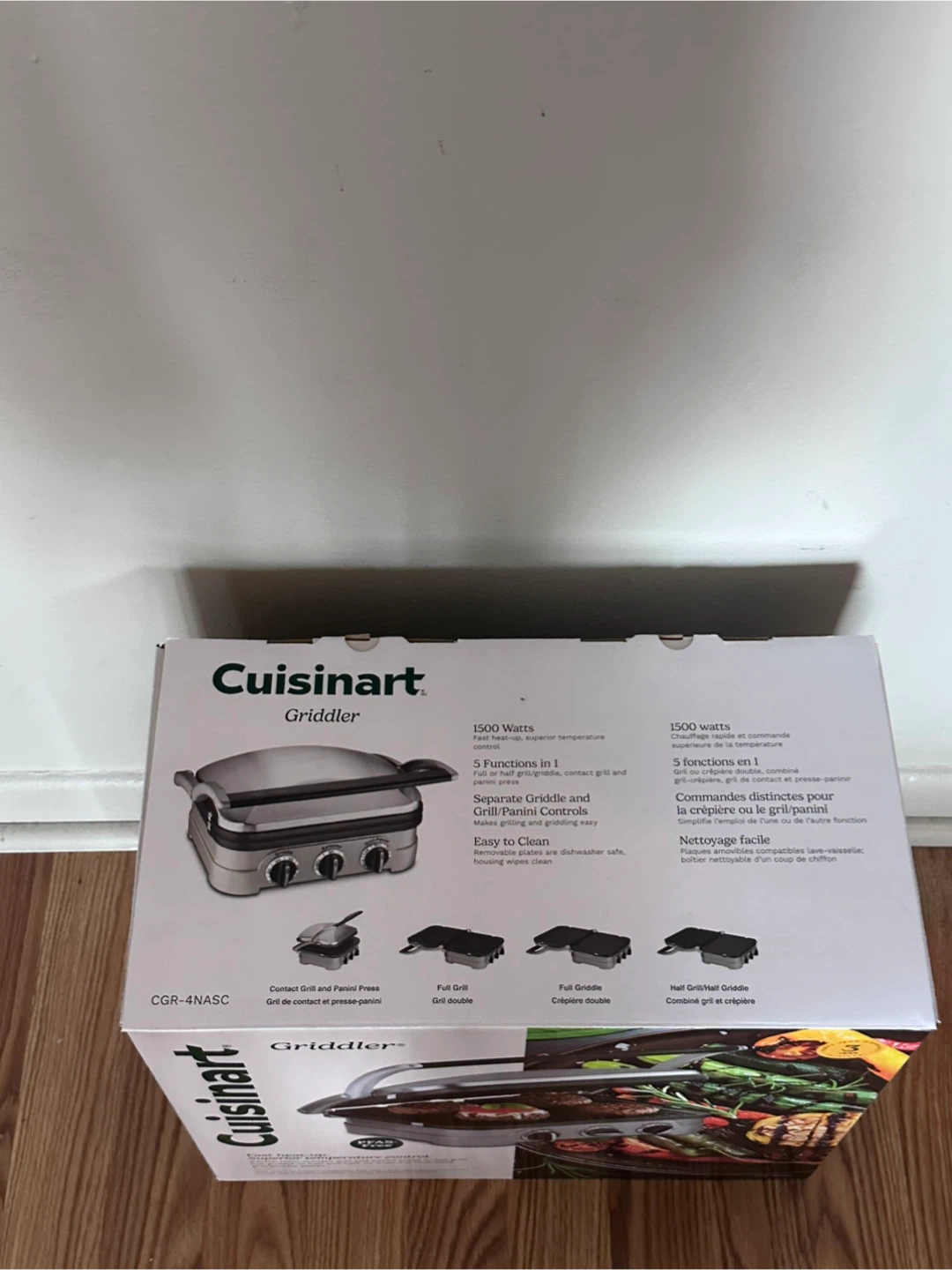 Cuisinart Griddler 5-in-1 Grill and Panini Press - photo 2