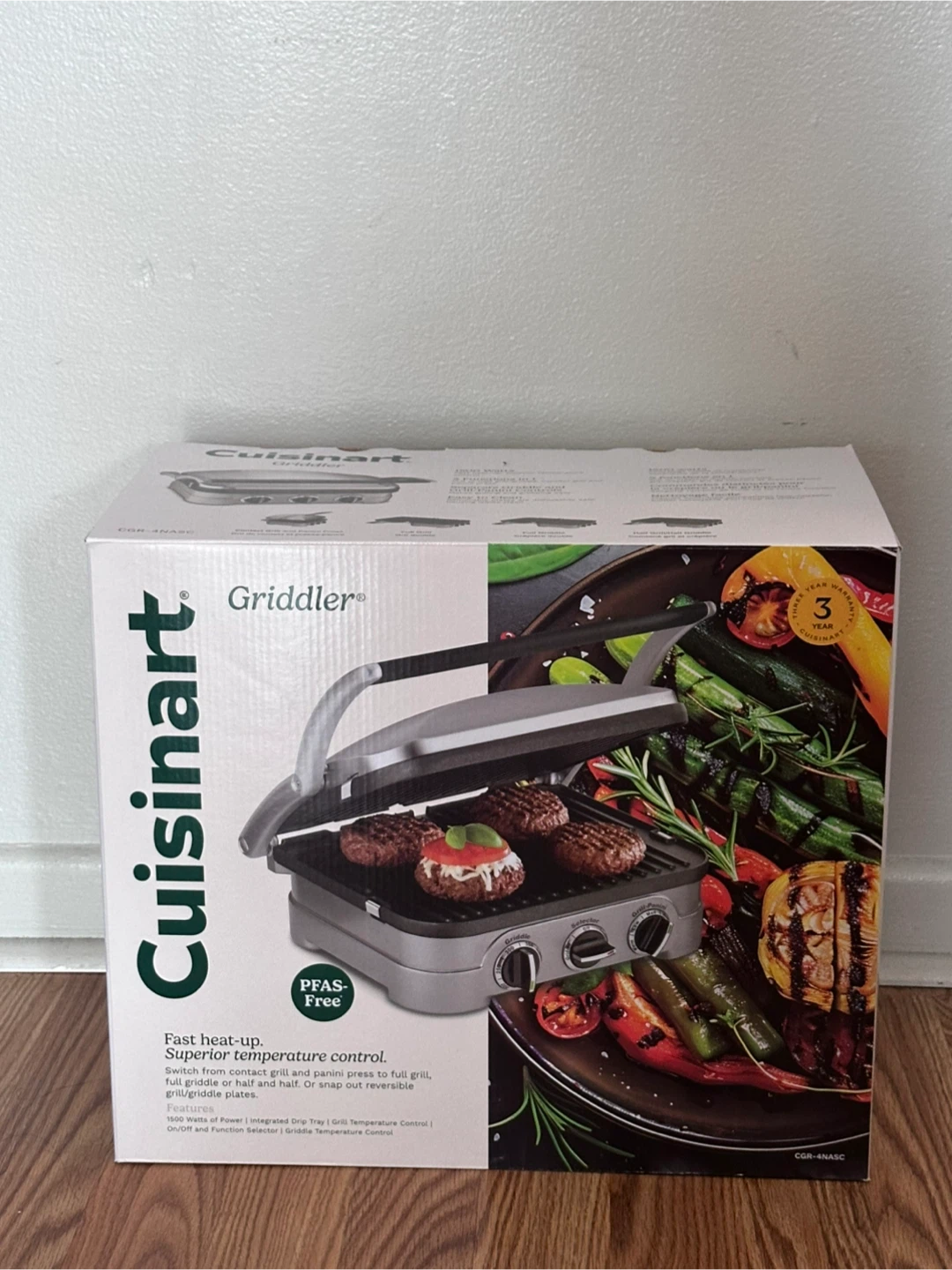 Cuisinart Griddler 5-in-1 Grill and Panini Press