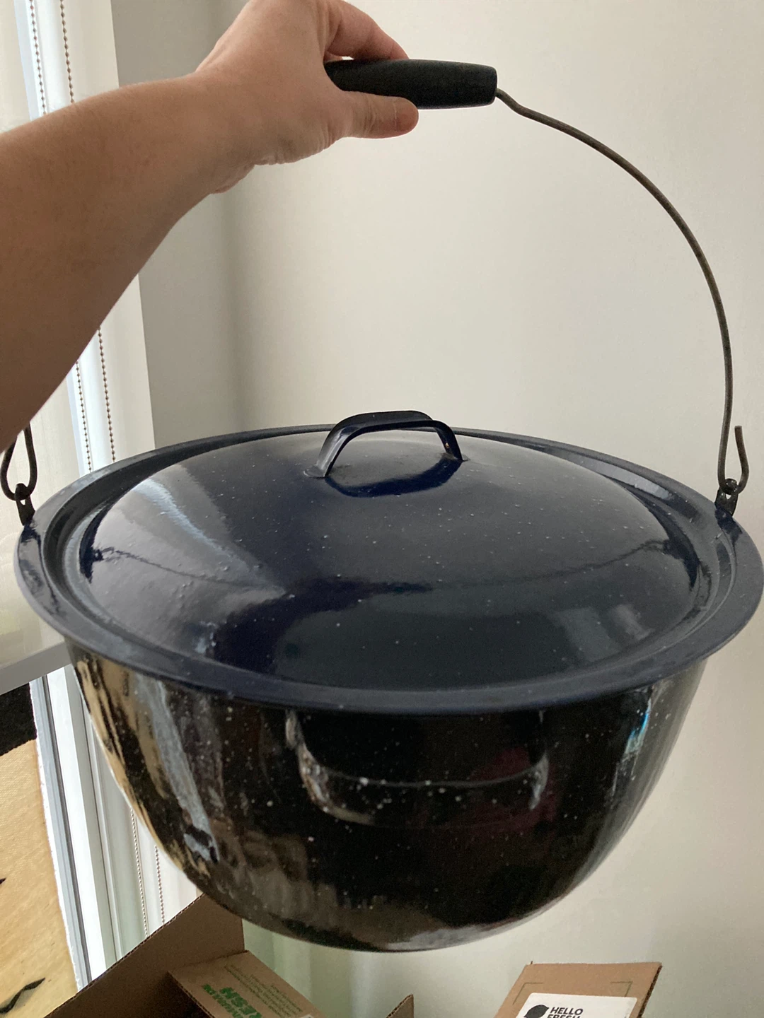 Enamel Roaster Pot with Rack