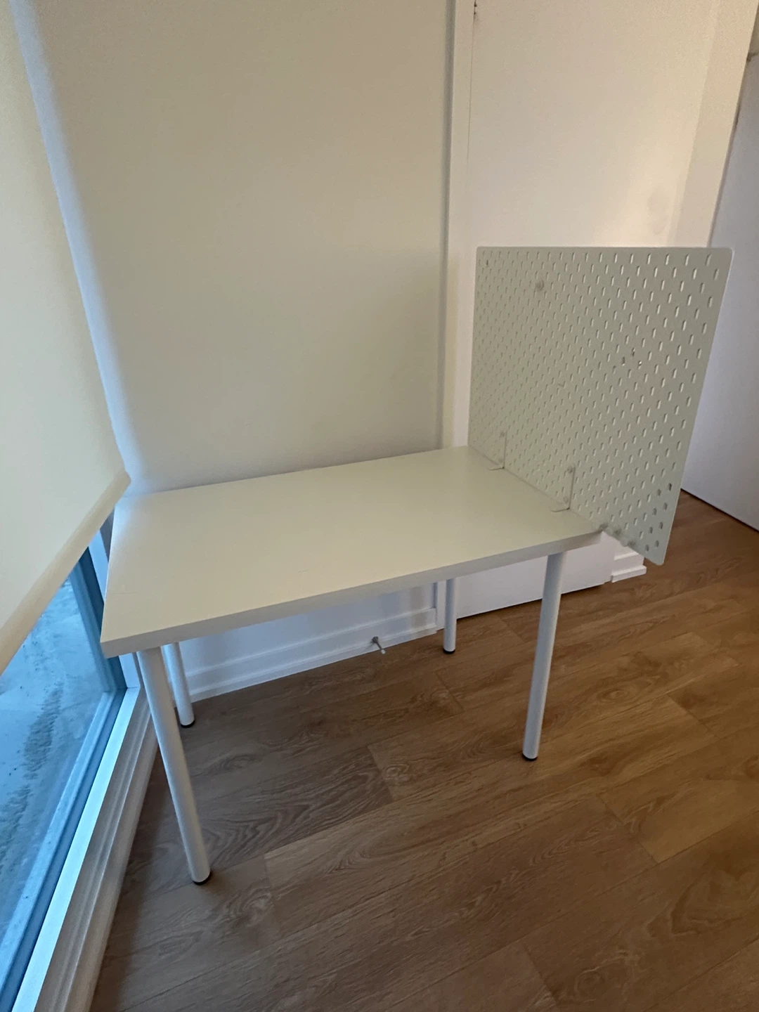 IKEA full set(chair+desk+peg board) - photo 3
