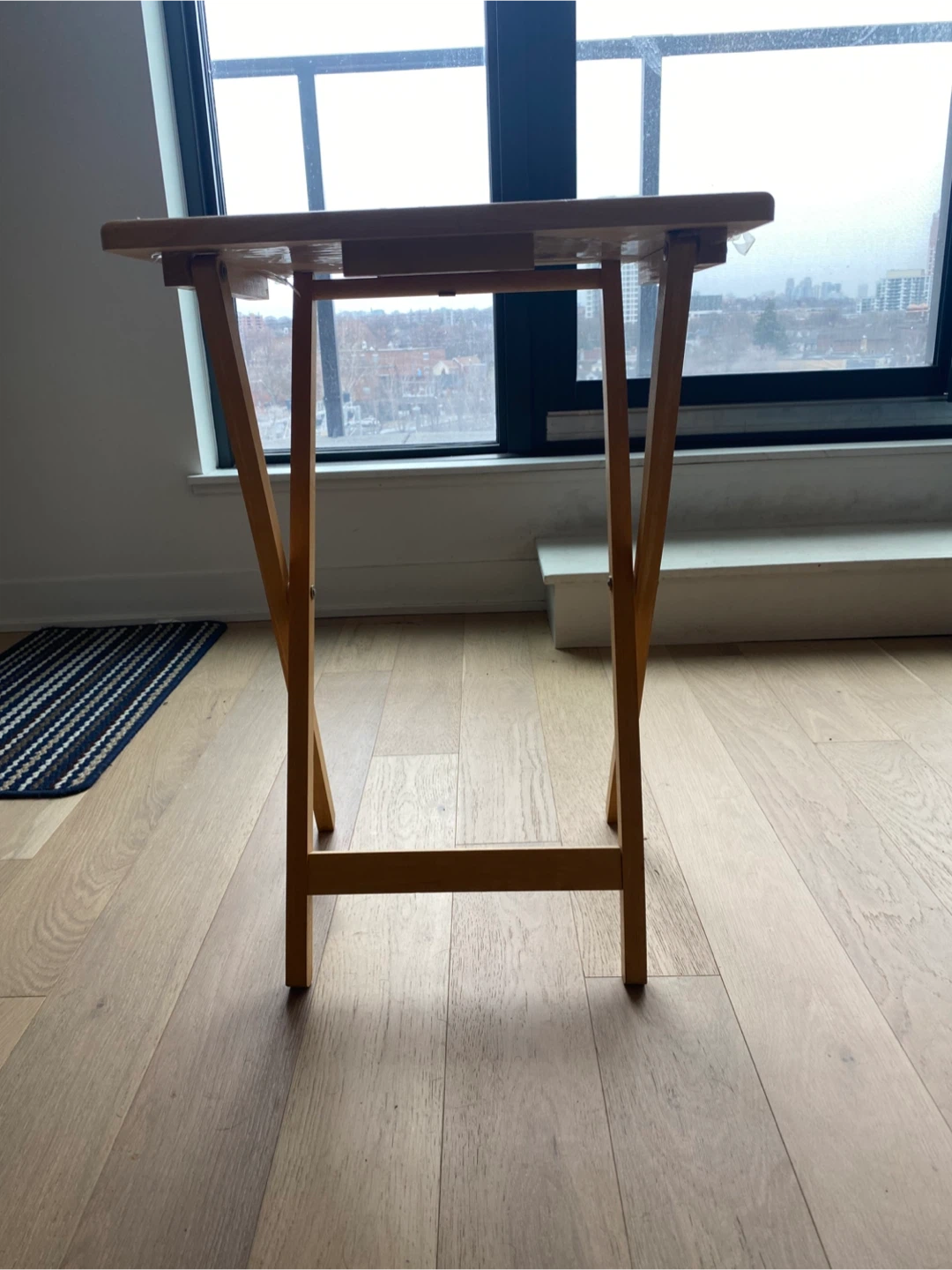 Moving sale - Wooden TV Tray Table - photo 3