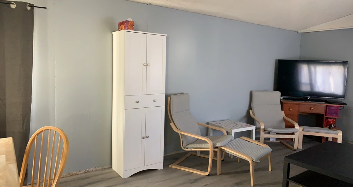 IKEA POÄNG Footstool and chair - photo 5