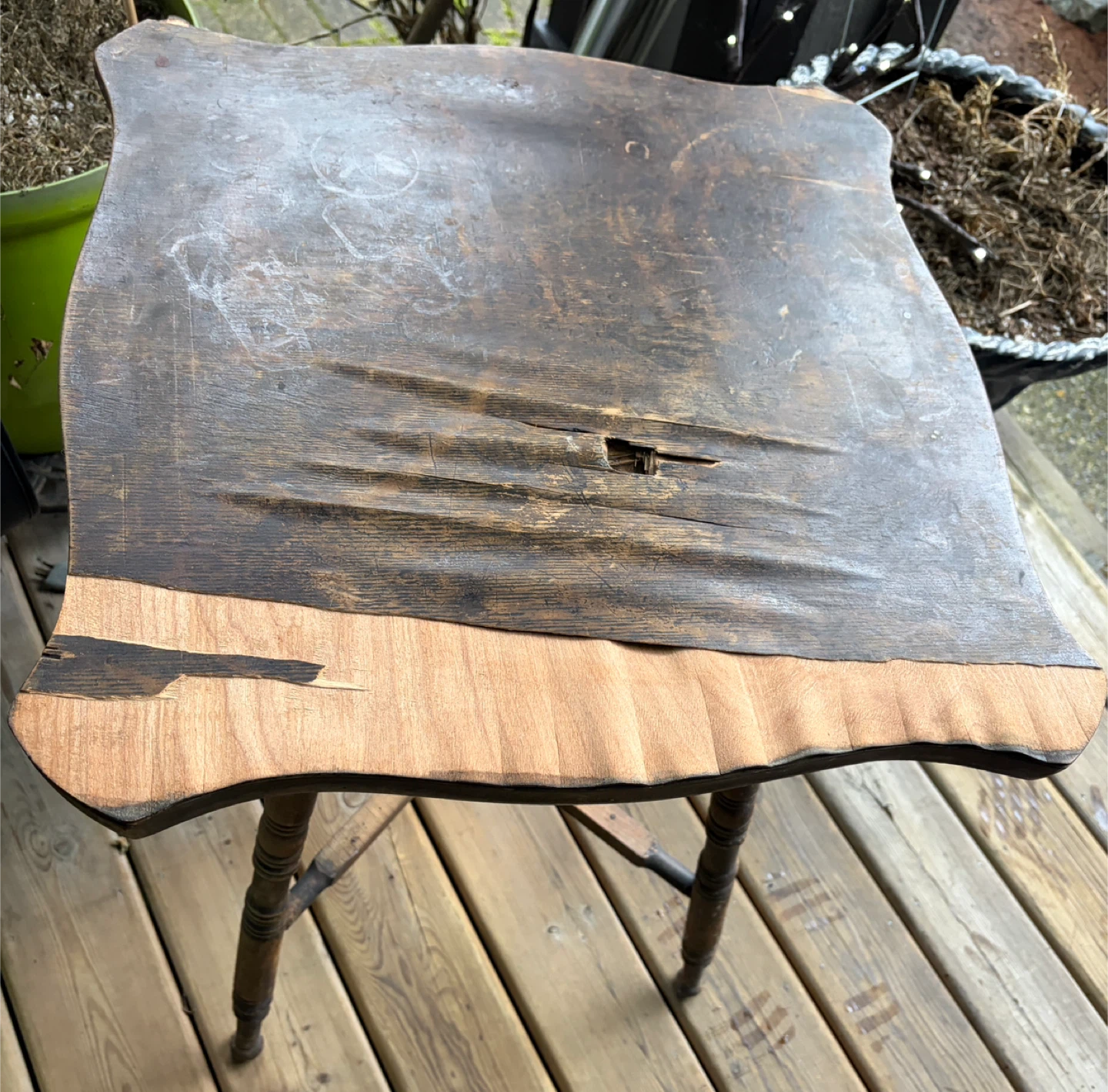 Vintage Wooden Side Table