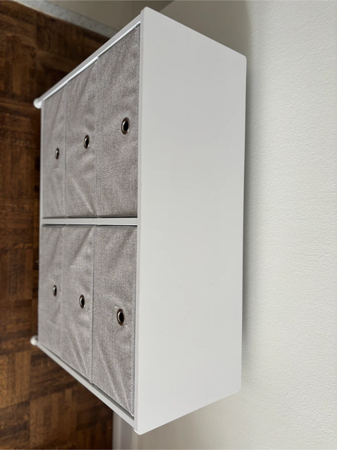6 drawer grey and white dresser - photo 2
