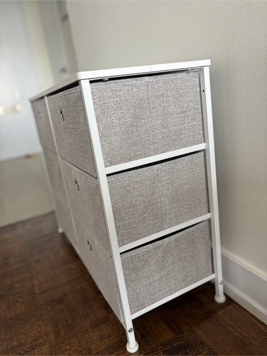 6 drawer grey and white dresser - photo 3