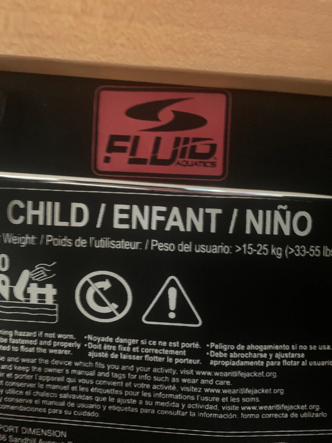 Fluid Aquatics Child Life Vest - photo 5