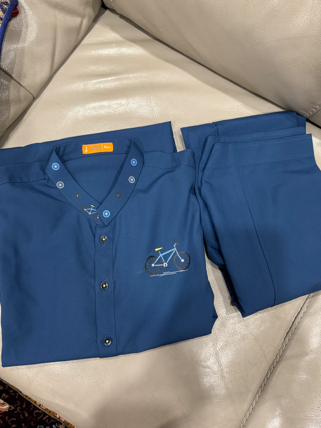 Kids'  Kurta  Shalwar JJ(8 yrs)
