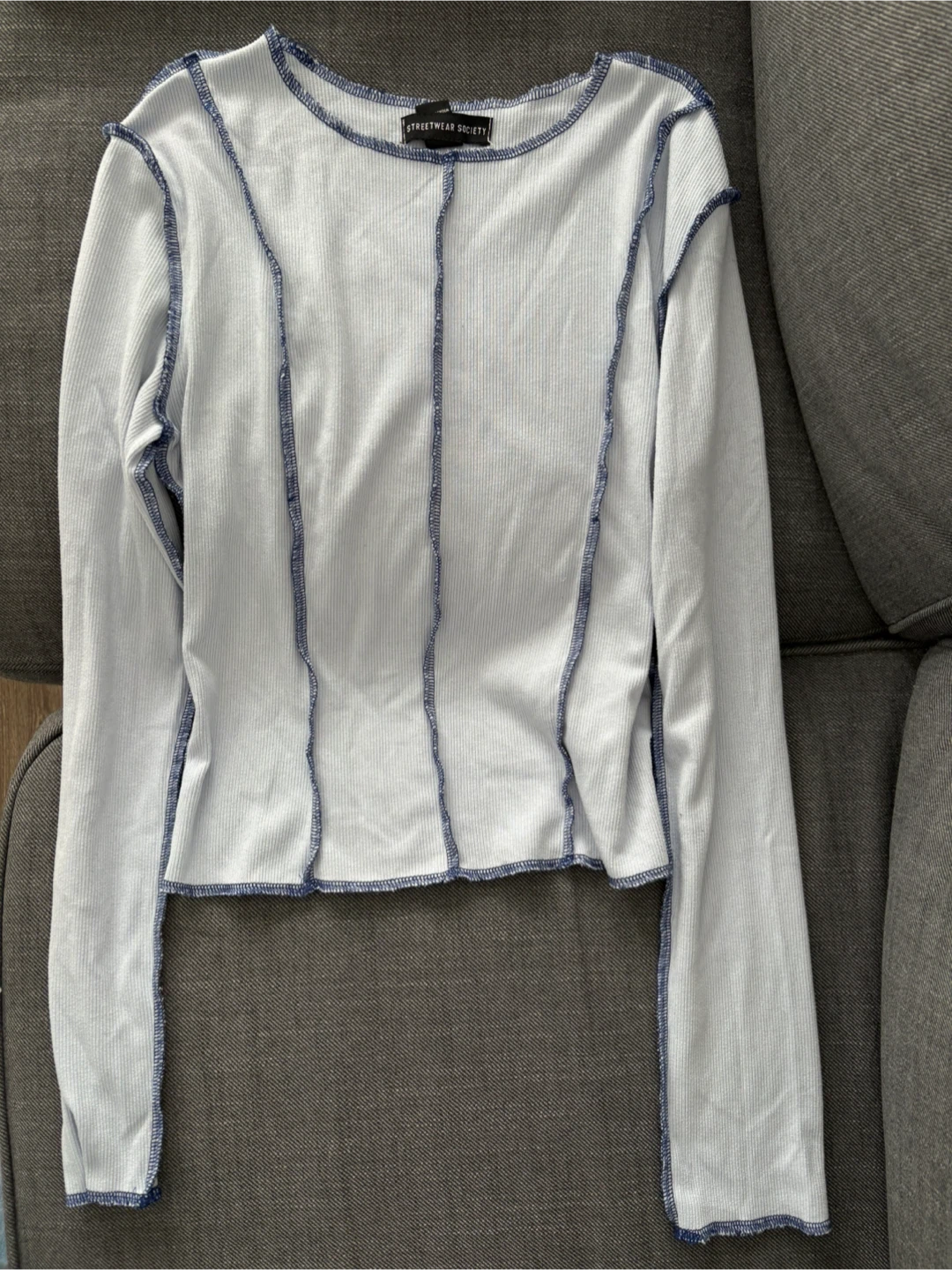 Light blue top - photo 3