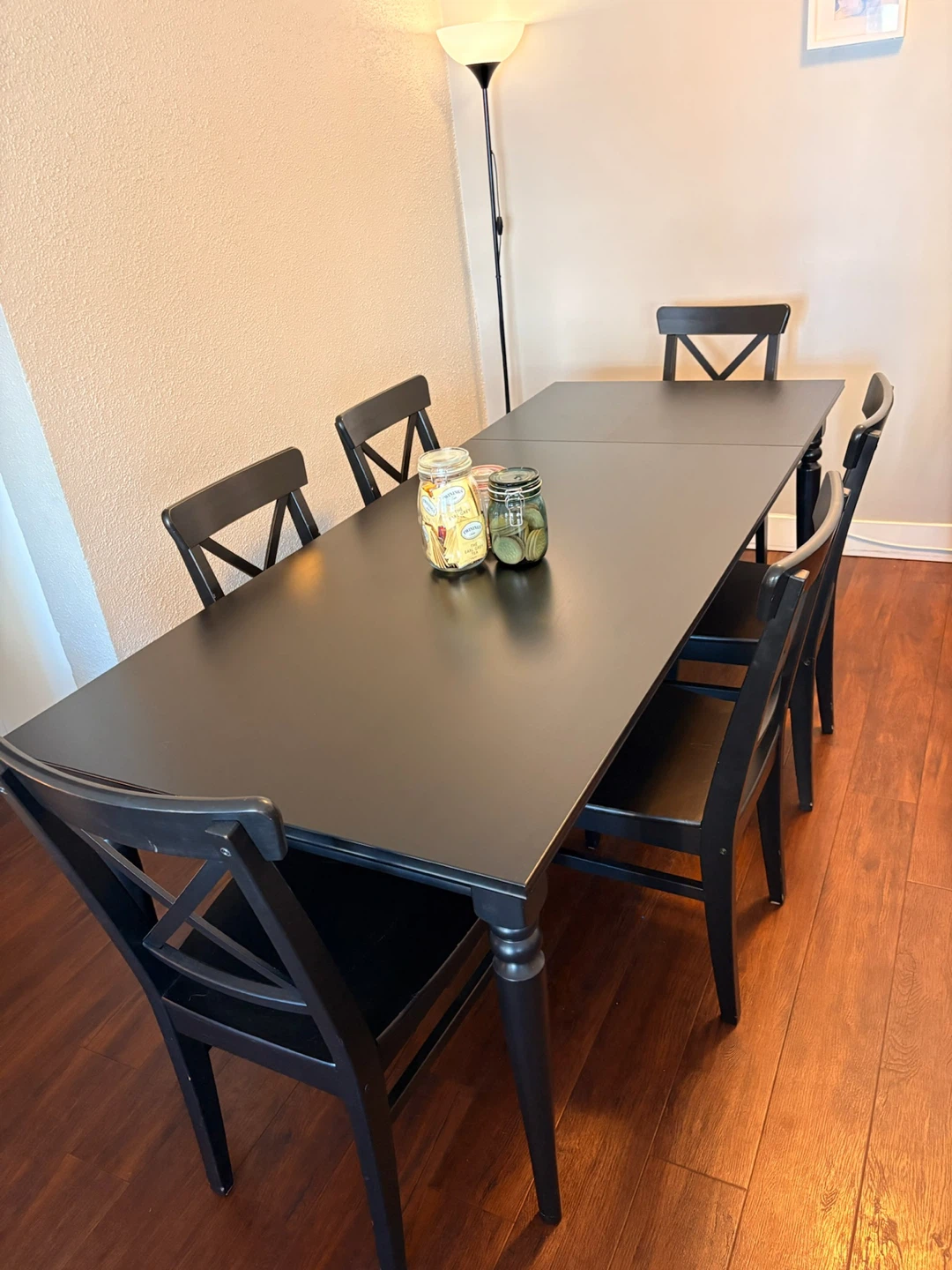 🚨MUST GO THIS WEEK Moving Sale🚨 IKEA INGATORP Table + 6 Chairs