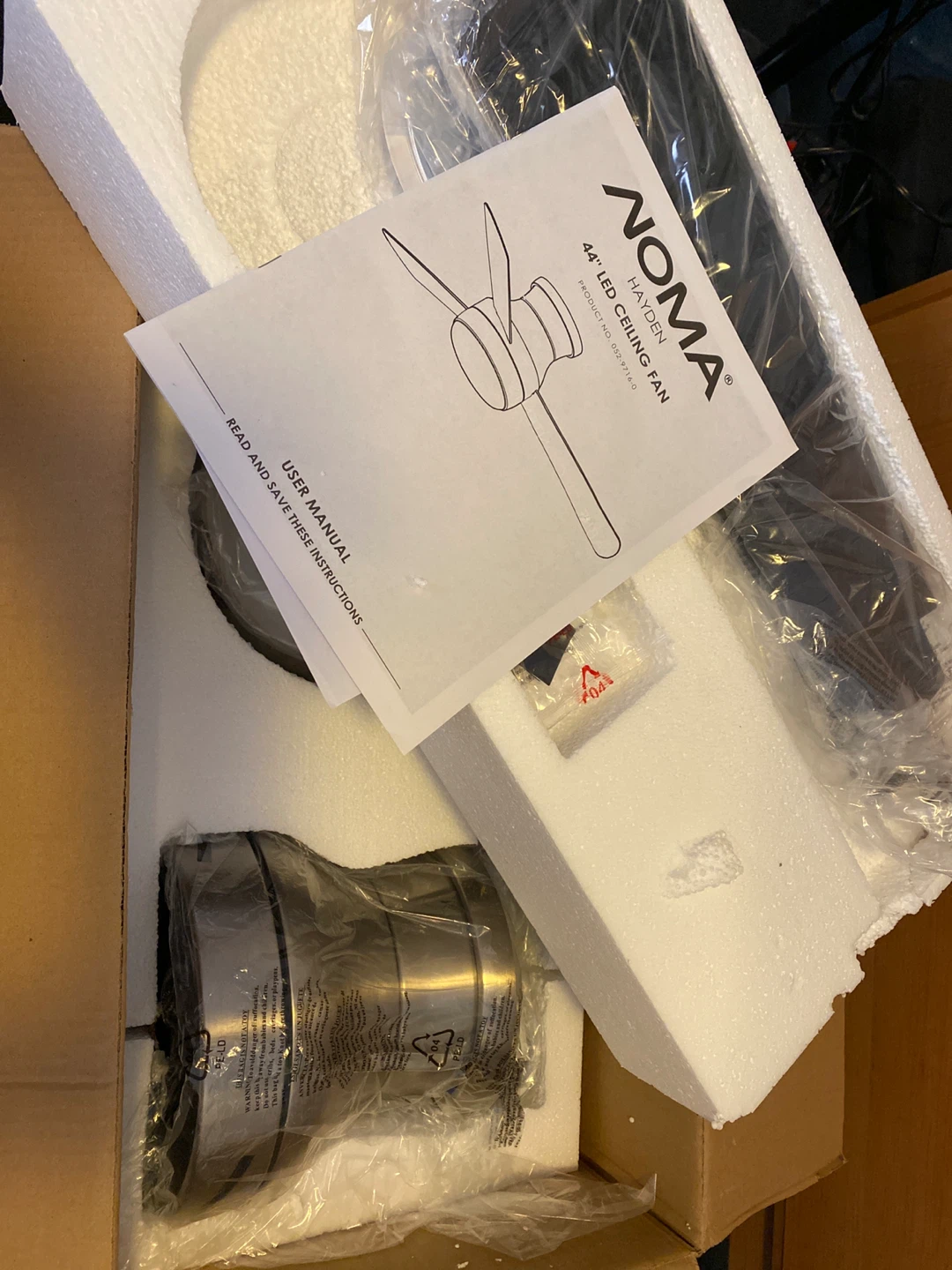NOMA Hayden 44" LED Ceiling Fan - photo 2