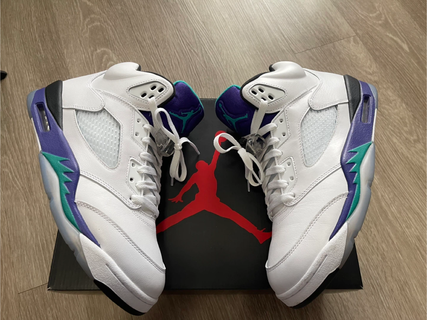 Air Jordan 5 "Grape" Sneakers - photo 5