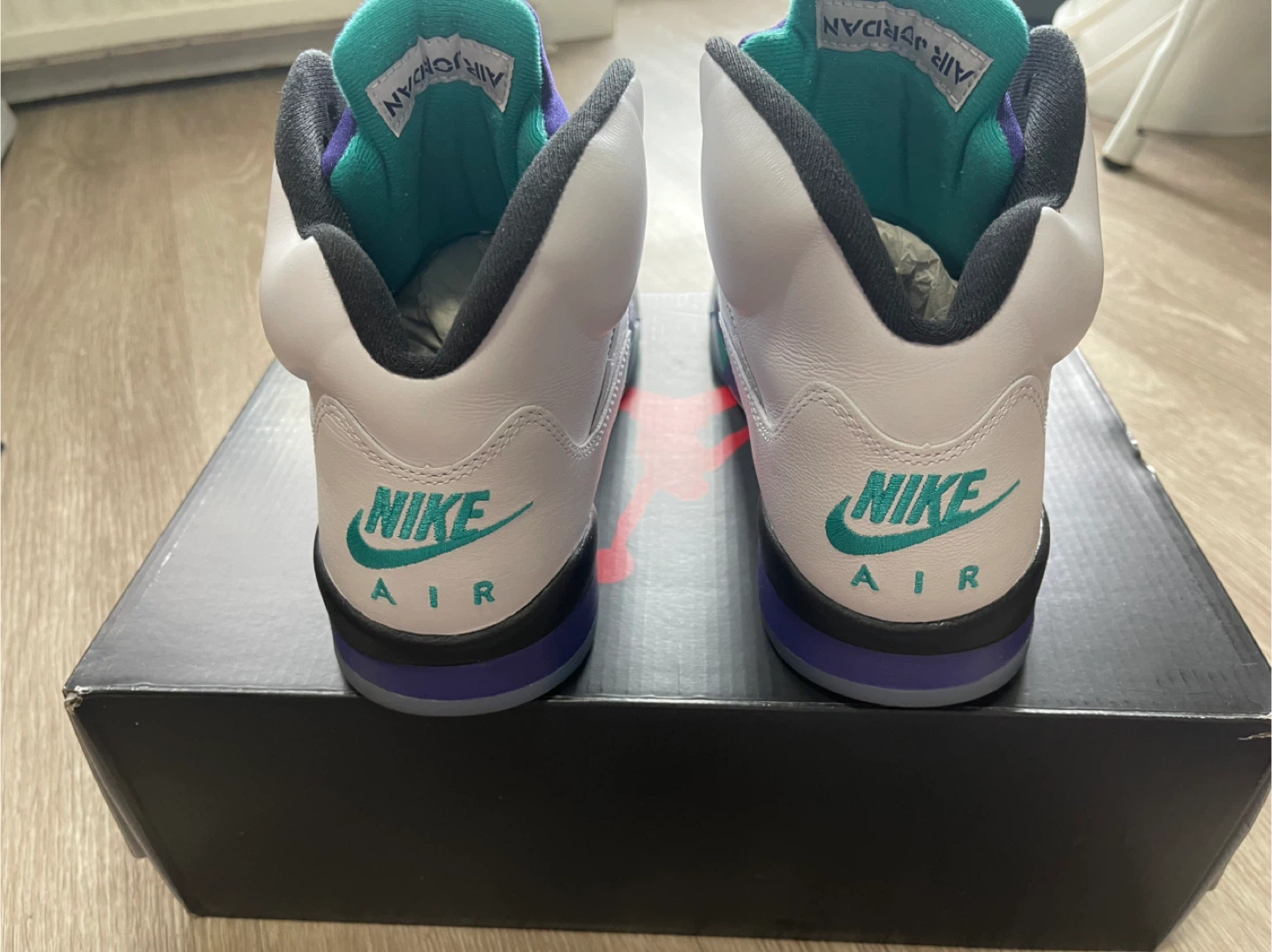 Air Jordan 5 "Grape" Sneakers - photo 3