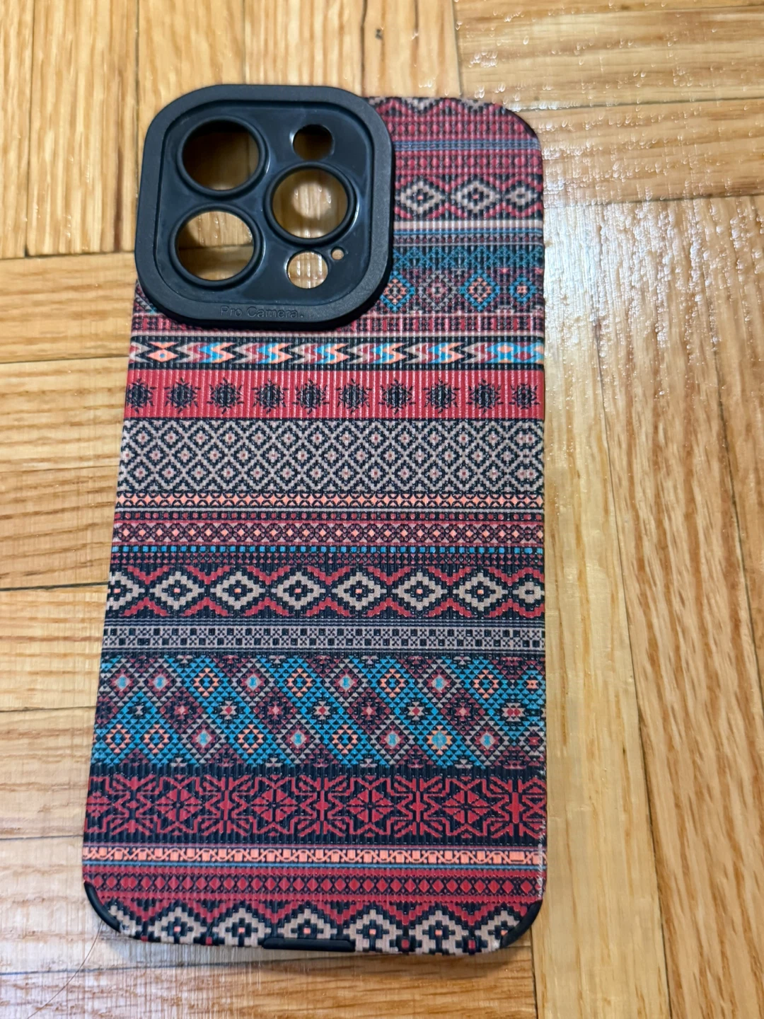 15 pro max Phone Case with Geometric Pattern - photo 2