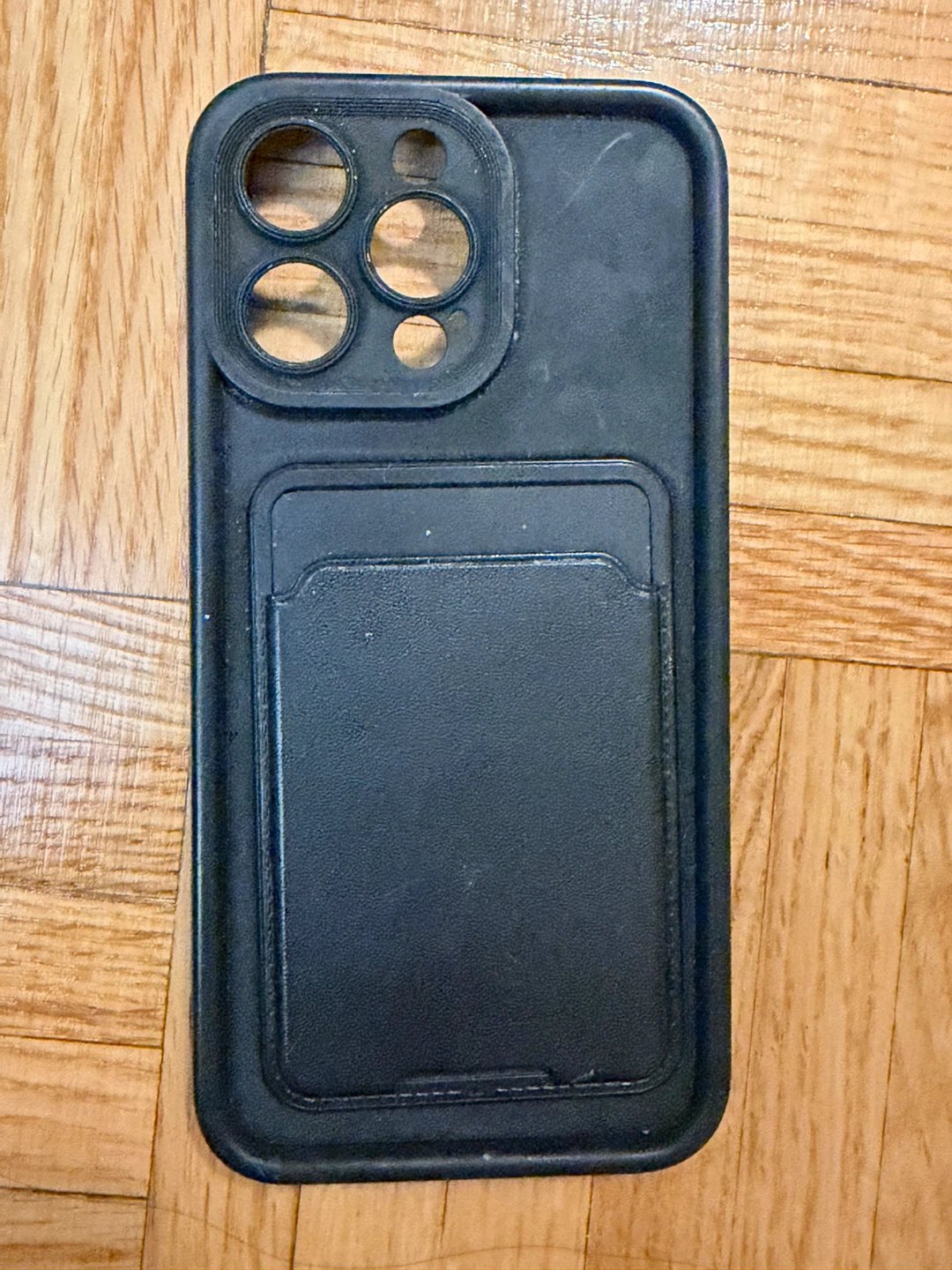 15 PM Black Phone Case with Card Holder - photo 2