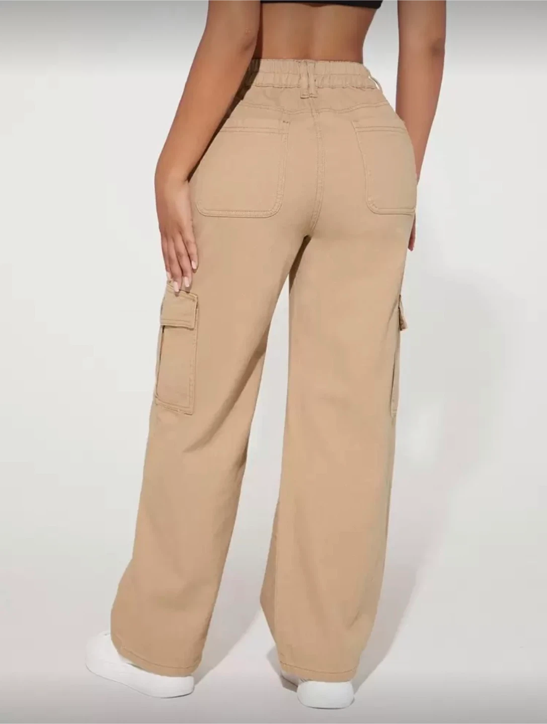 Khaki Cargo Pants - photo 2