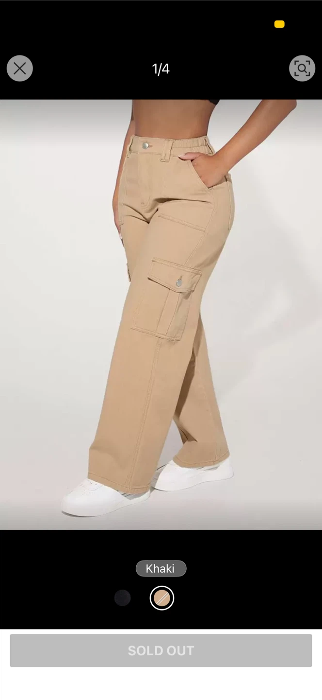 Khaki Cargo Pants