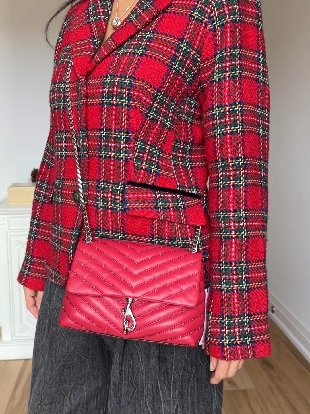 Rebecca Minkoff Edie Quilted Leather Crossbody