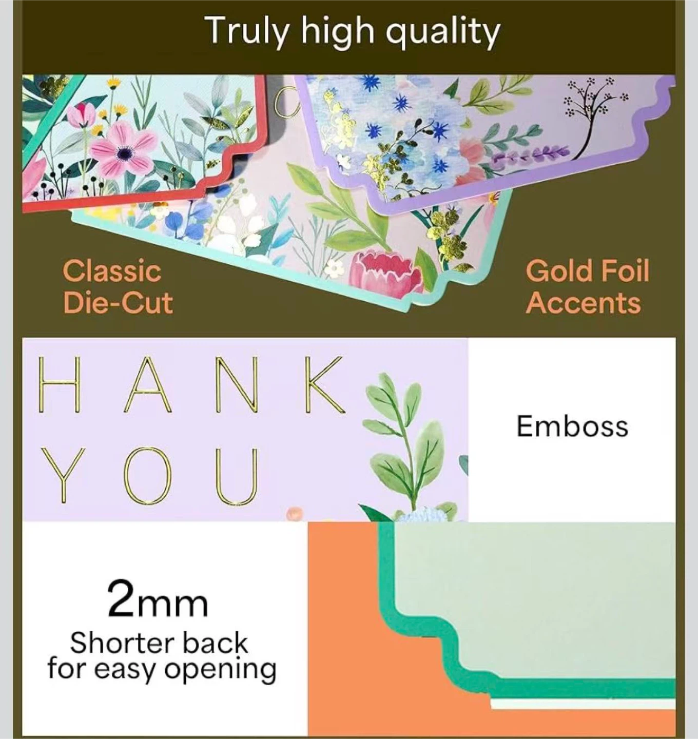 Thank You Cards with Envelopes & Seals (104 pcs) - photo 4