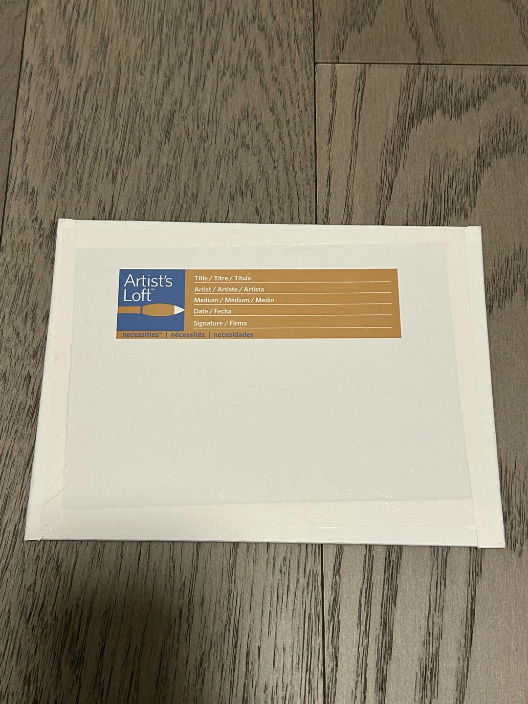 New Blank Artist's Loft Canvas Painter Artwork