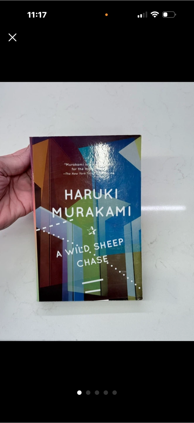 Haruki Murakami A Wild Sheep Chase Paperback Book