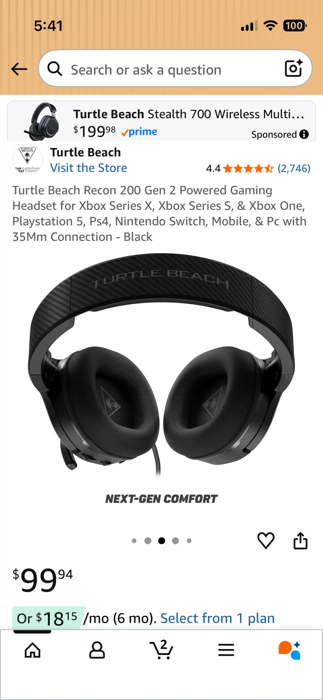 Turtle Beach Recon 200 Gen 2 Gaming Headset - photo 4