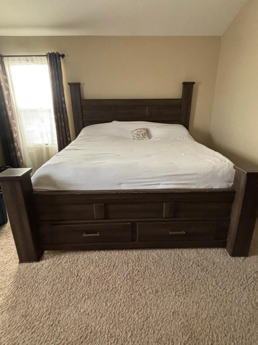 Juara King Poster Bed with Storage - photo 2