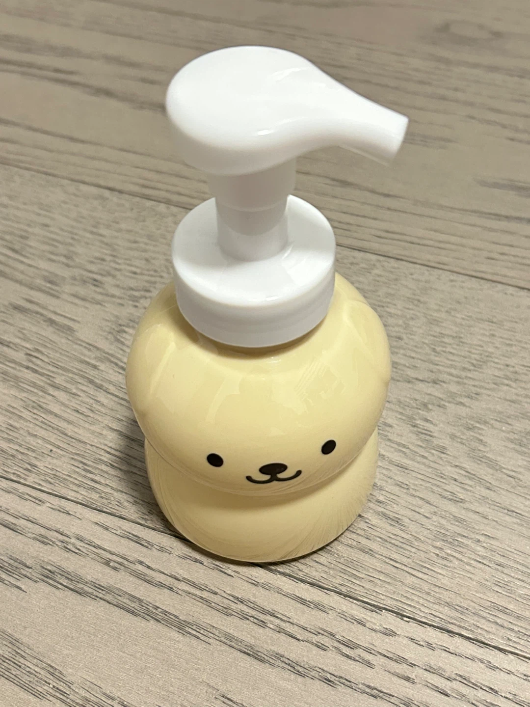 Preowned Cute Soap Pump Dispenser Yellow Bear