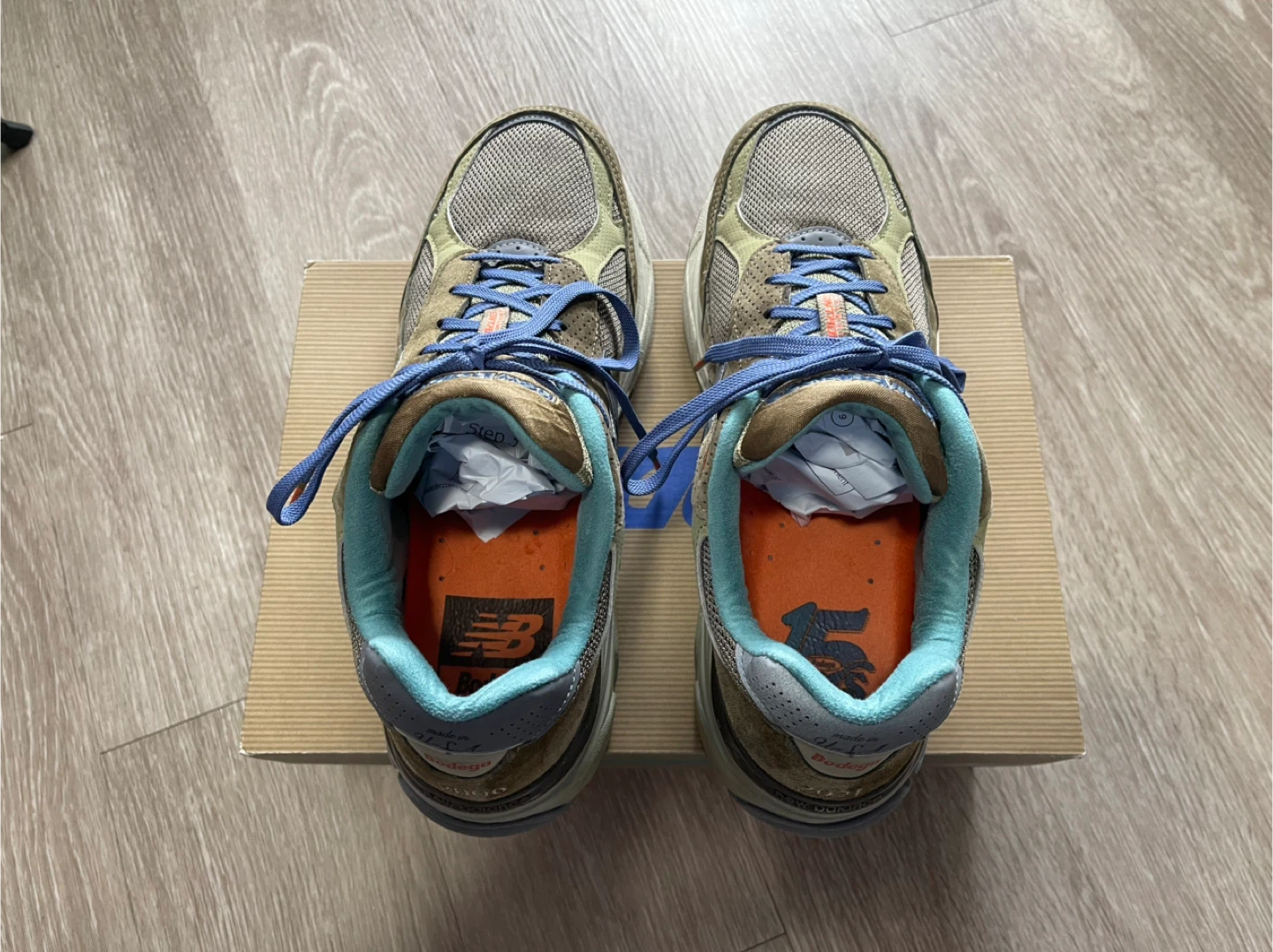 New Balance x Bodega 990v3 "Yurts" Made in USA Shoes - photo 4