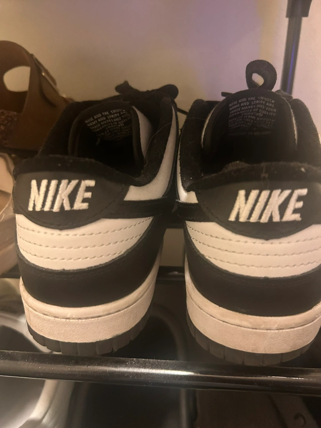 Nike Dunk Low (Black/White) Sneakers - photo 2