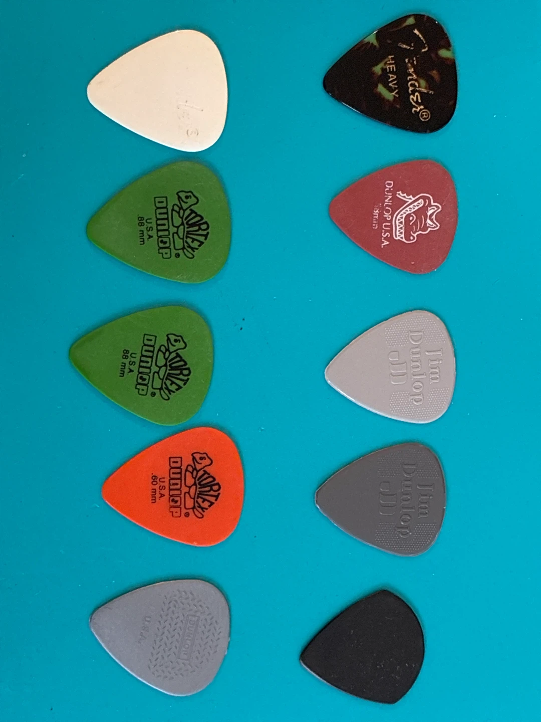 Dunlop Fender Guitar Picks Variety Pack